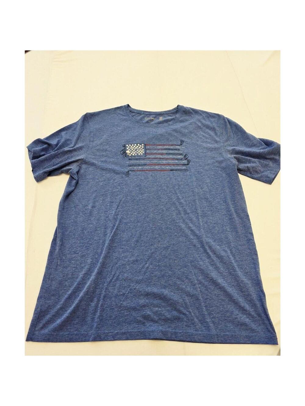 Walter Hagen 11 Majors Men's Blue Graphic T-Shirt Size L